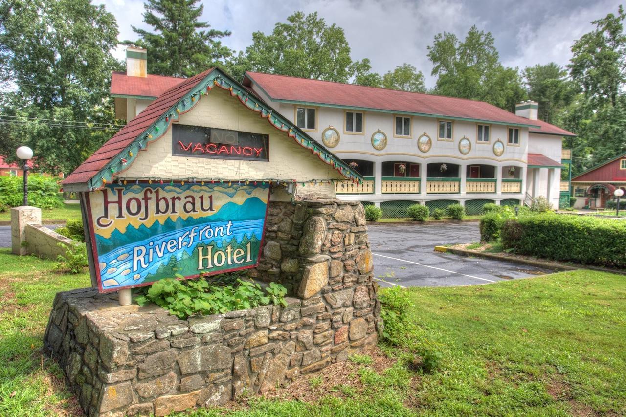 Hofbrau Riverfront Hotel Helen Eksteriør billede
